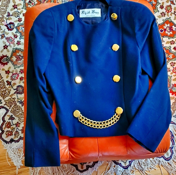 Rizik Brothers tailored military-style blazer - Picture 1 of 6